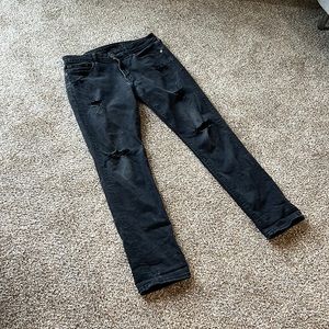 Distressed American Eagle Jeans